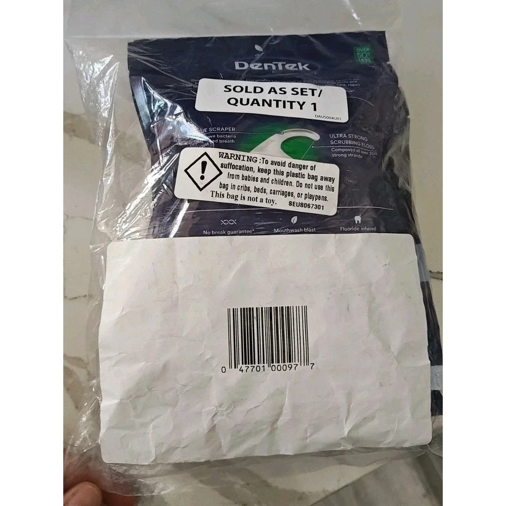 DenTek Advanced Clean Floss Picks with No Break & 150 Count (Pack of 3)